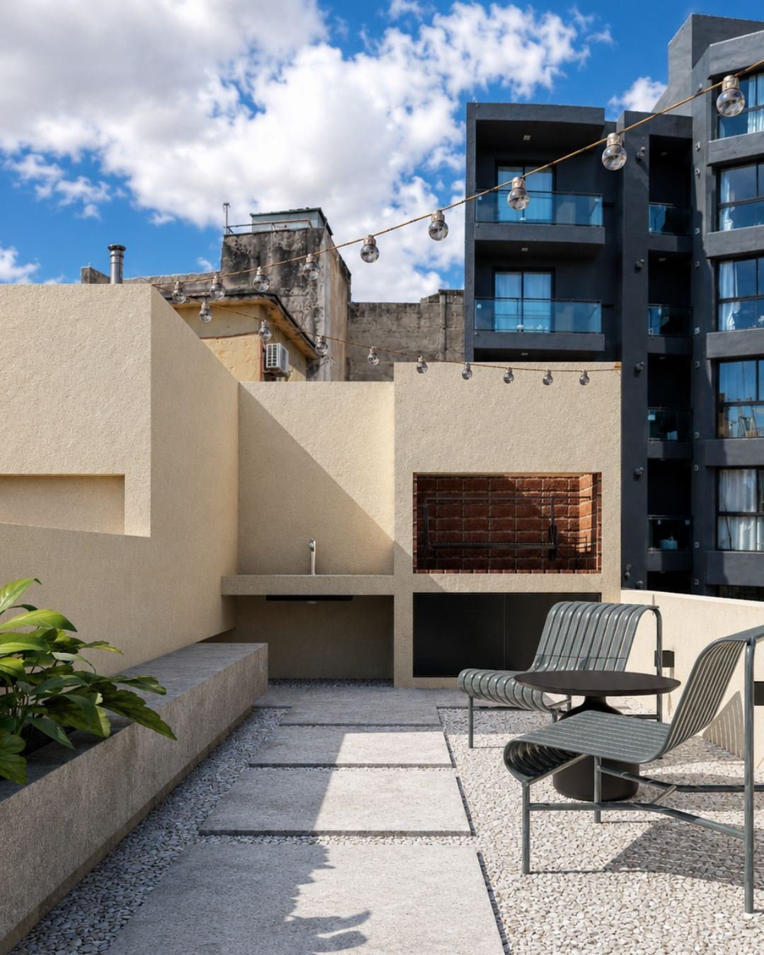 Terraza terminada por Grupo DET